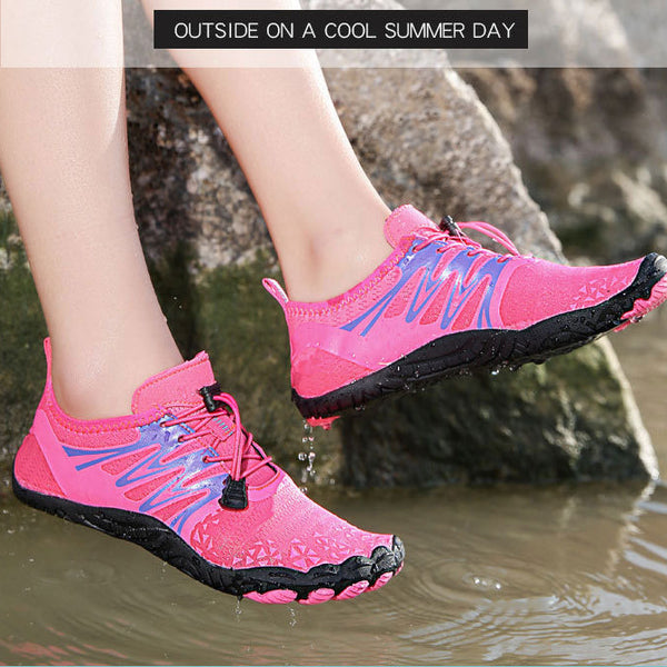 Light Barefoot Shoes Quick Dry Breathable Water Shoes Beach, Swimming, Boating, Hiking, Surfing, Walking Shoes
