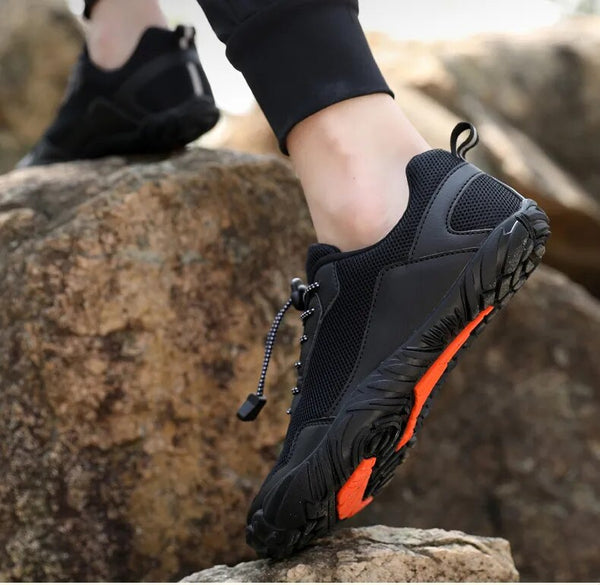 Men's Barefoot Hiking Shoes Breathable Outdoor Sports Climbing Shoes Trekking Sneakers Non-Slip Jogging Shoes