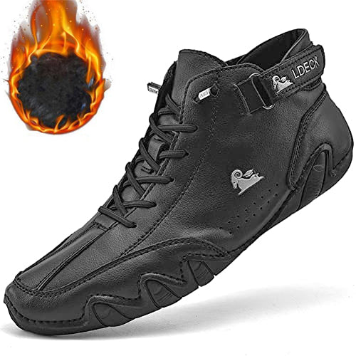 Men Velcro suede high boots Beck shoes