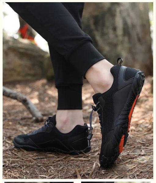 Men's Barefoot Hiking Shoes Breathable Outdoor Sports Climbing Shoes Trekking Sneakers Non-Slip Jogging Shoes