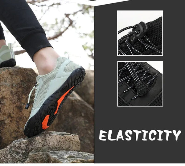 Men's Barefoot Hiking Shoes Breathable Outdoor Sports Climbing Shoes Trekking Sneakers Non-Slip Jogging Shoes