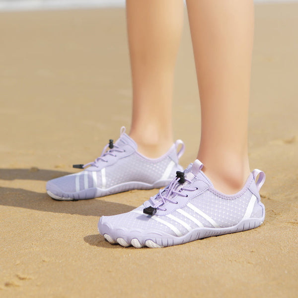 Women's Unisex Summer Breathable Water Shoes Aqua Shoes Lightweight Sporty Barefoot Shoes Non-Slip Outdoor Walking Minimalist