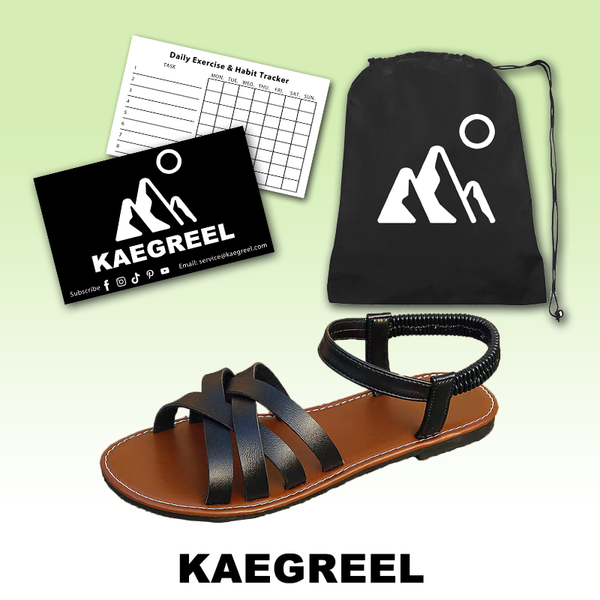 kaegreel handmade leather shoes sandals slippers 31559 black