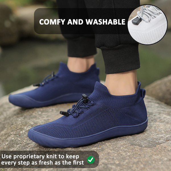 kaegreel barefoot knit shoes 31545 dark blue