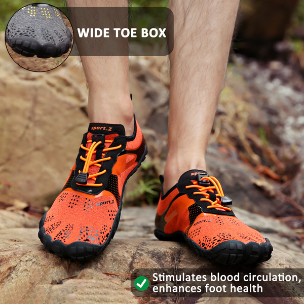 kaegreel barefoot shoes 31436 orange