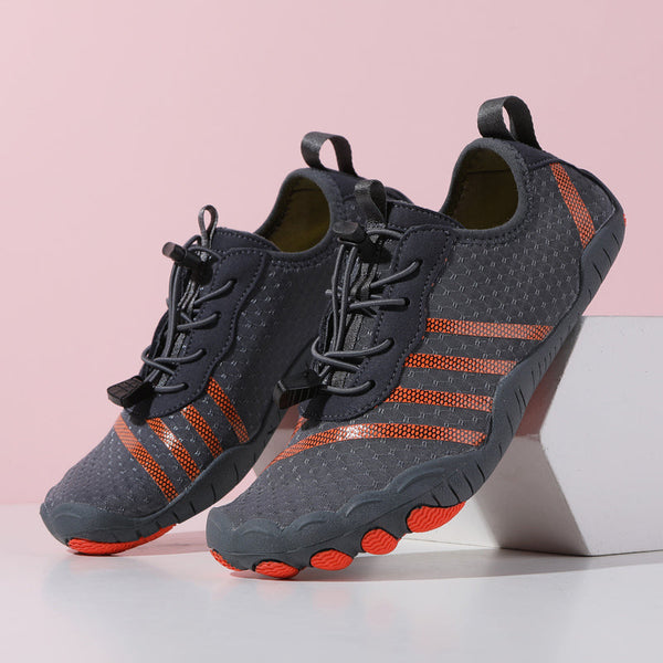 kaegreel barefoot shoes 31441 gray orange