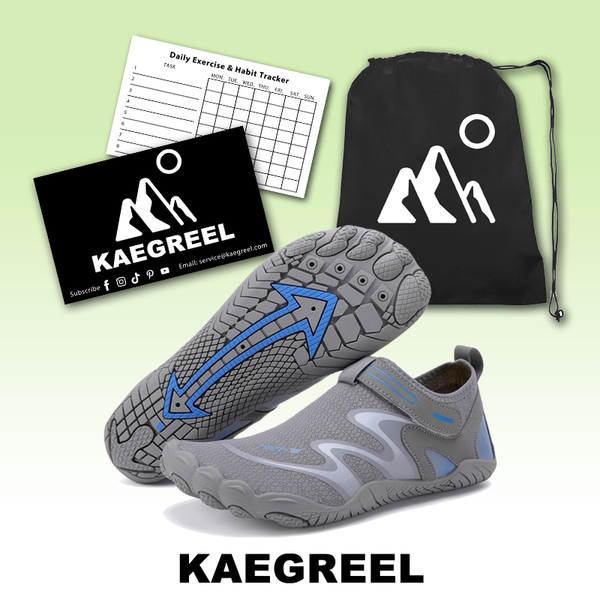 kaegreel barefoot shoes 31443 gray