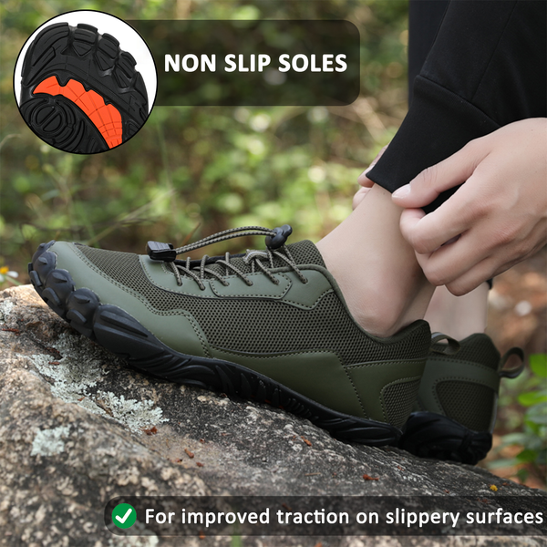 kaegreel barefoot shoes 31468 army green