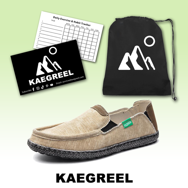 kaegreel boat shoes 31291 khaki