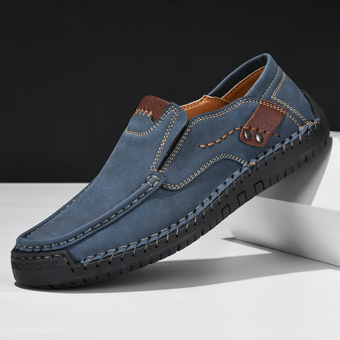 kaegreel handmade leather shoes 31569 blue