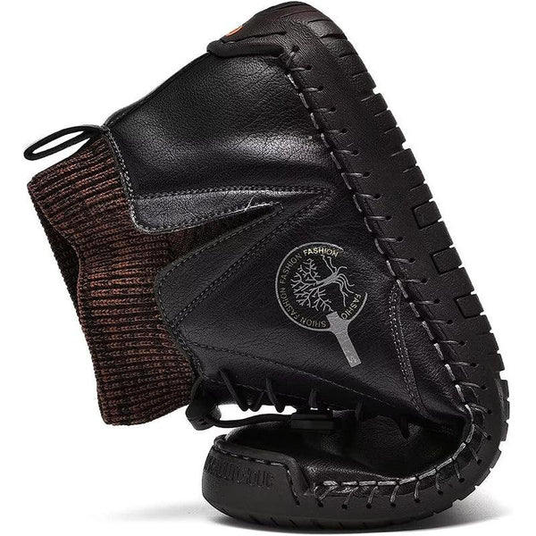 kaegreel handmade leather shoes boots 31440 black