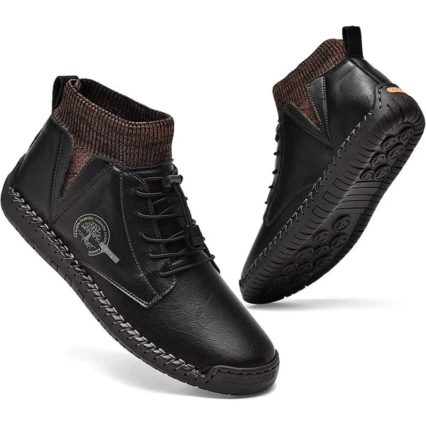 kaegreel handmade leather shoes boots 31440 black