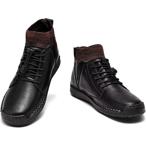 kaegreel handmade leather shoes boots 31440 black