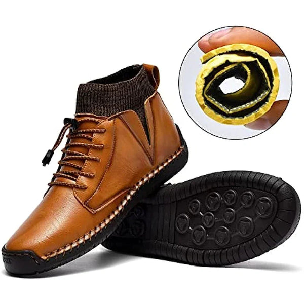 kaegreel handmade leather shoes boots 31440 brown