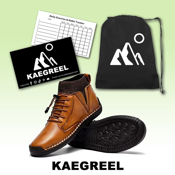 kaegreel handmade leather shoes boots 31440 brown