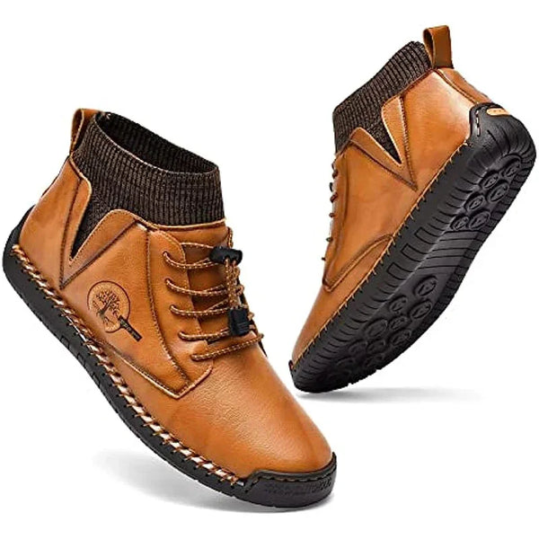 kaegreel handmade leather shoes boots 31440 brown