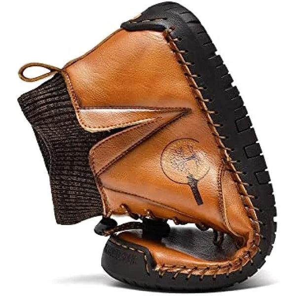 kaegreel handmade leather shoes boots 31440 brown