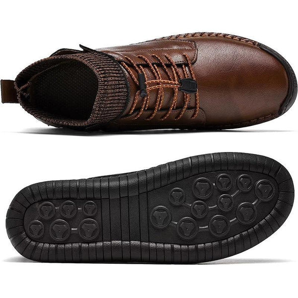 kaegreel handmade leather shoes boots 31440 dark brown