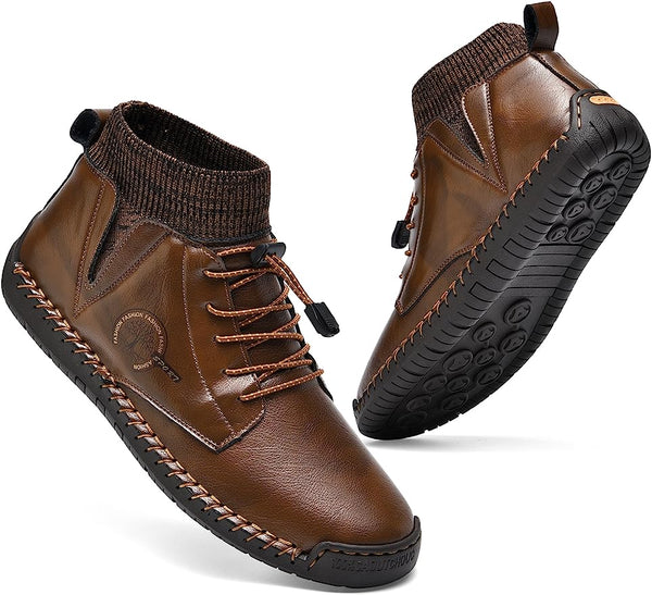 kaegreel handmade leather shoes boots 31440 dark brown