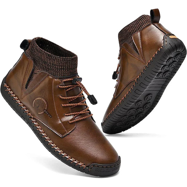 kaegreel handmade leather shoes boots 31440 dark brown