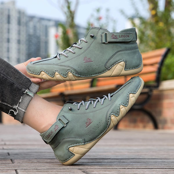 kaegreel handmade leather shoes boots 31472 green