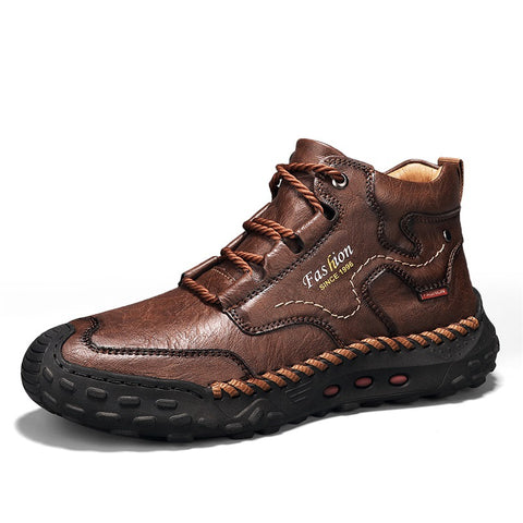 kaegreel handmade leather shoes boots 31563 dark brown