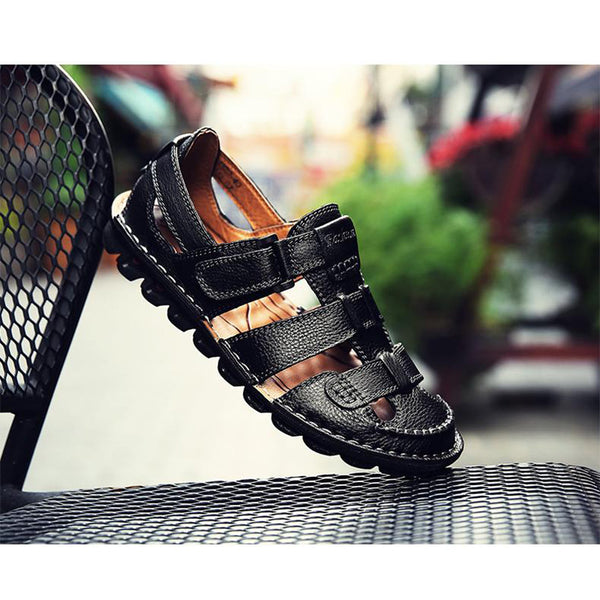 kaegreel handmade leather shoes sandals slippers 31341 black 