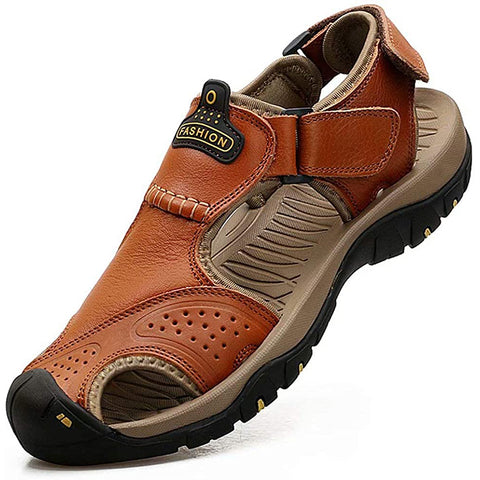 kaegreel handmade leather shoes sandals slippers 31406 brown