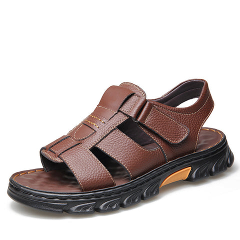 kaegreel handmade leather shoes sandals slippers 31565 brown