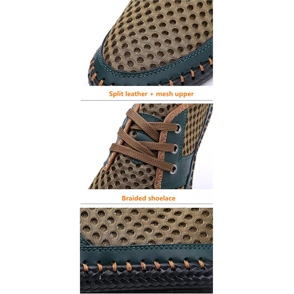 kaegreel handmade leather shoes water shoes 31342 green