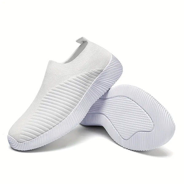 kaegreel knit shoes 31536 white