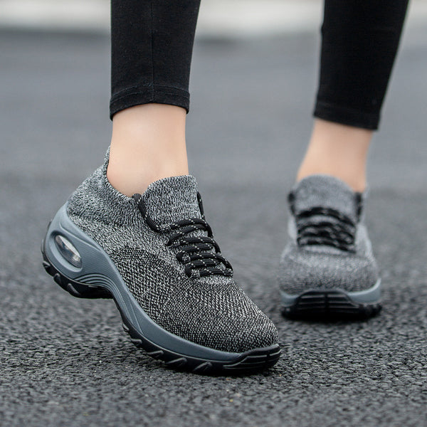 kaegreel knit shoes 31540 grey