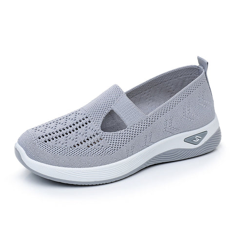 kaegreel knit shoes 31555 gray
