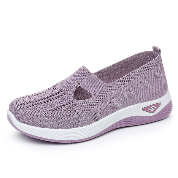 kaegreel knit shoes 31555 light purple