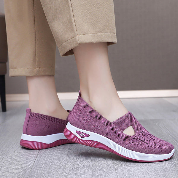 kaegreel knit shoes 31555 purple