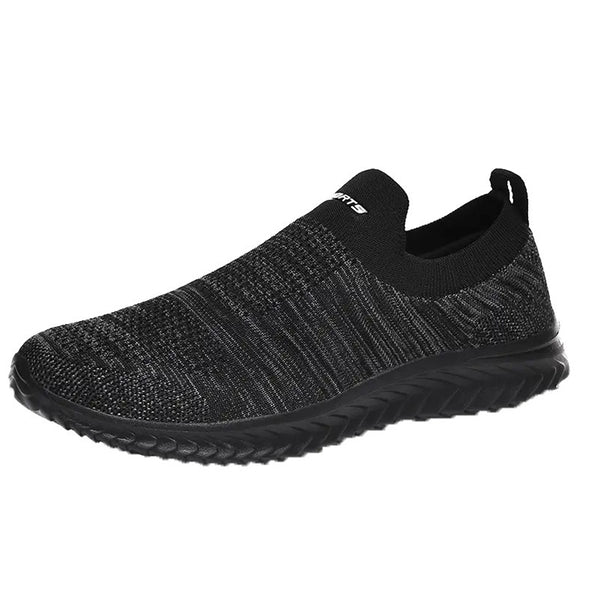 kaegreel knit shoes 31556 black and gray