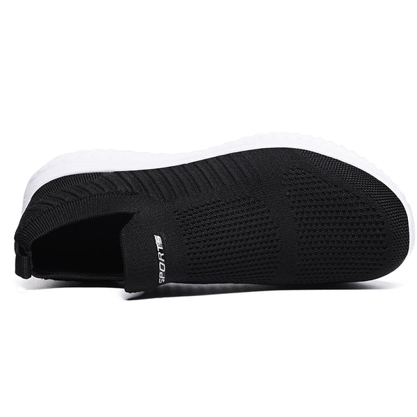 kaegreel knit shoes 31556 black and white