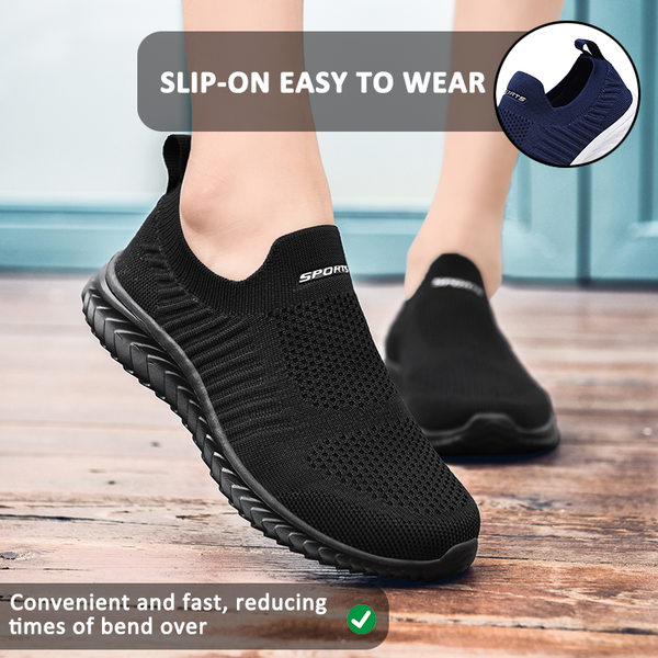 kaegreel knit shoes 31556 pure black