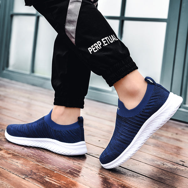 kaegreel knit shoes 31556 royal blue