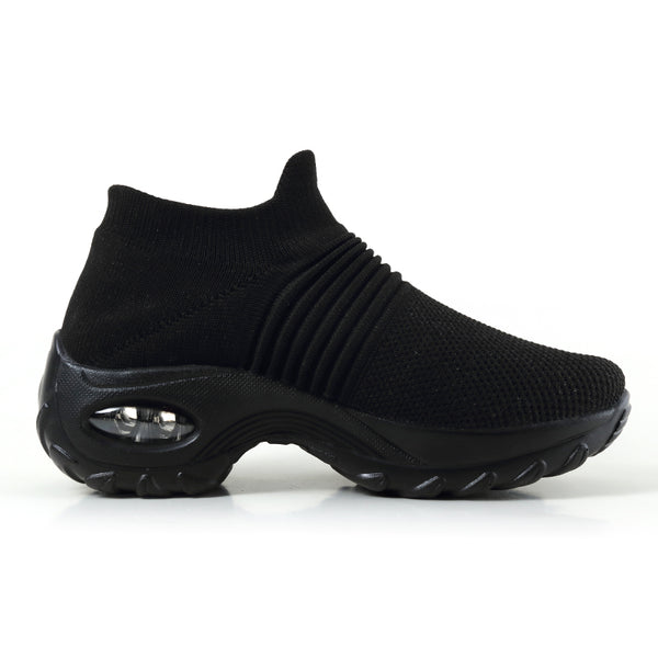 kaegreel knit shoes 31557 pure black