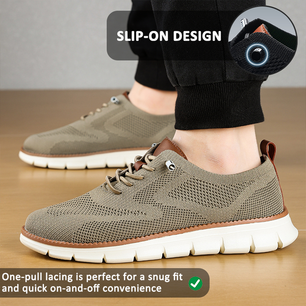 kaegreel knit shoes 31562 khaki