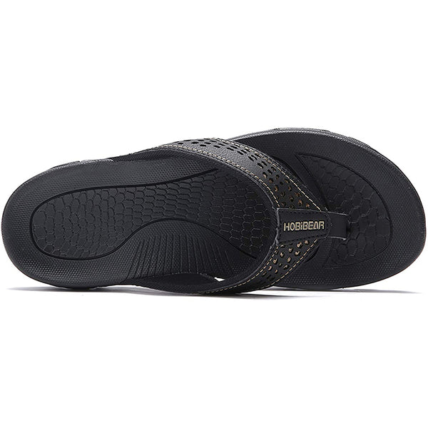 kaegreel leather sandals slippers 31405 black