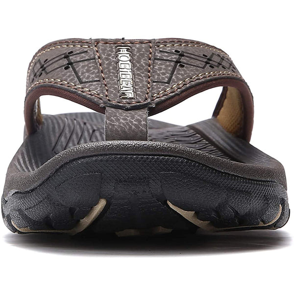 kaegreel leather sandals slippers 31405 brown2