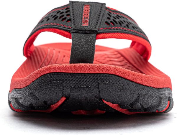 kaegreel leather sandals slippers 31405 red