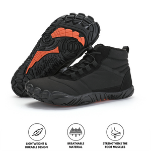 kaegreel winter barefoot shoes snow boots 31426 black 