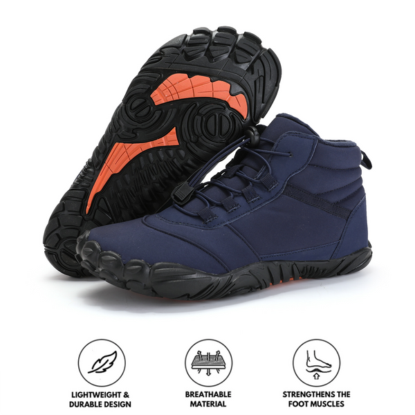 kaegreel winter barefoot shoes snow boots 31426 blue