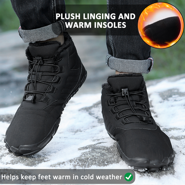 kaegreel winter barefoot shoes snow boots 31452 black 