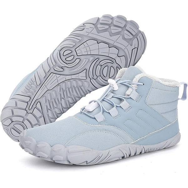 kaegreel winter barefoot shoes snow boots 31453 light blue