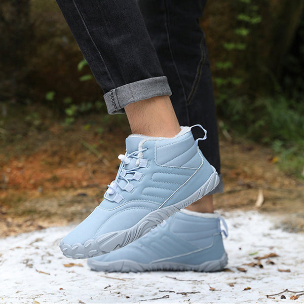 kaegreel winter barefoot shoes snow boots 31453 light blue