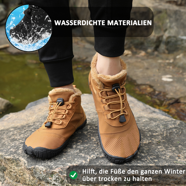 kaegreel winter barefoot shoes snow boots 31454 brown